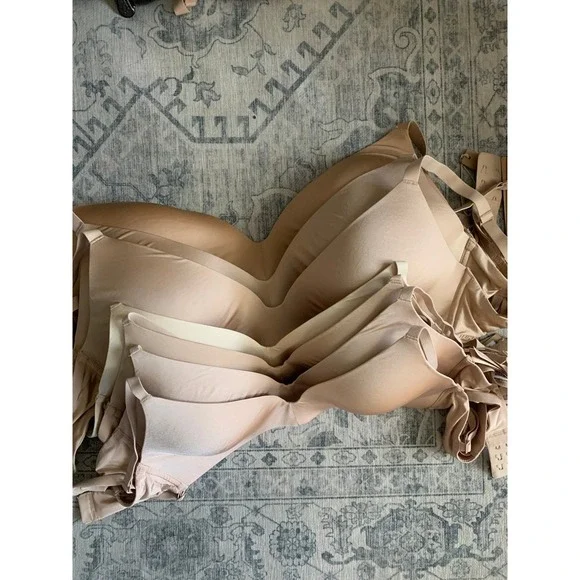 SKIMS Wireless Form T-Shirt Bra 40DD in Clay NWT - Picture 3 of 7